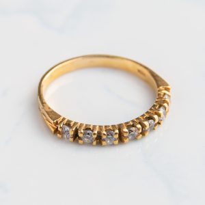 ANILLO CINTILLO DE GRIFAS BAJAS